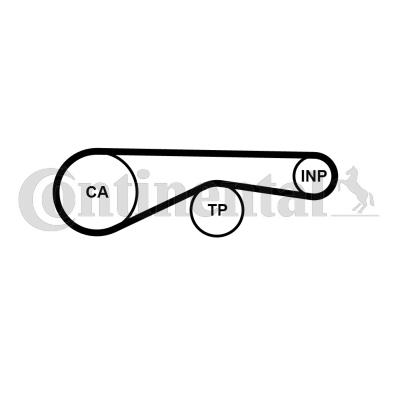 Pasek rozrządu CONTINENTAL CTAM CT1194