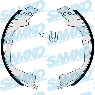 Zestaw szczęk hamulcowych SAMKO 81011