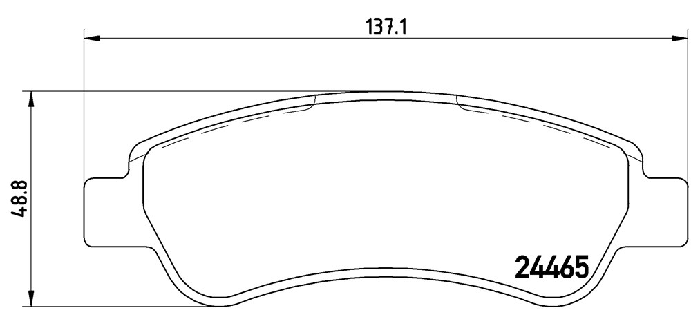 Klocki hamulcowe BREMBO P 61 091