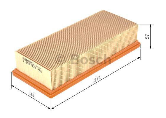 Filtr powietrza BOSCH 1 457 433 781