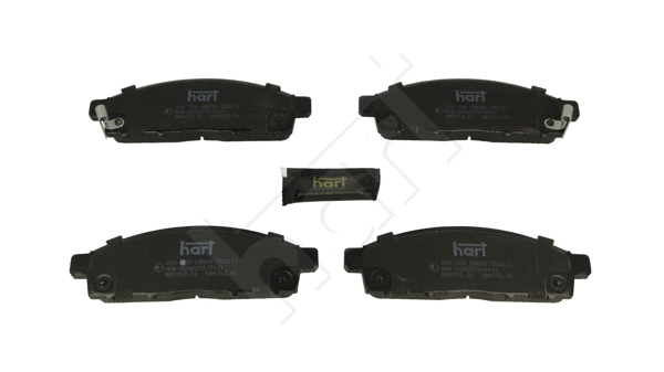 Klocki hamulcowe HART 260 766