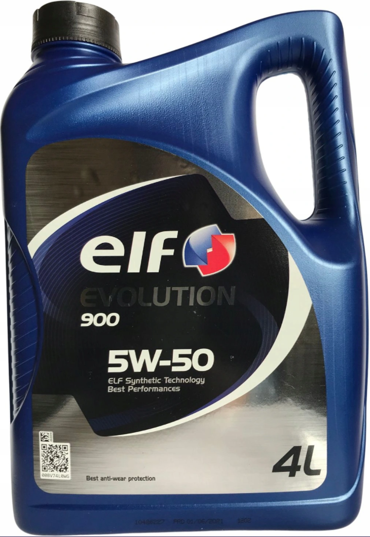 Olej silnikowy ELF 5W50EVO4