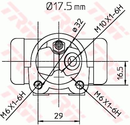 Cylinderek TRW BWC248