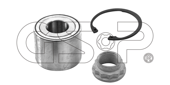 Zestaw łożysk koła GSP GK3521
