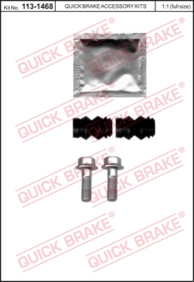 Zestaw naprawczy zacisk hamulcowy QUICK BRAKE 113-1468