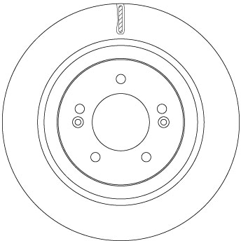 Tarcza hamulcowa TRW DF6959