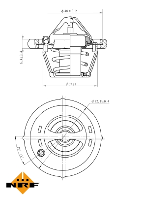 Termostat NRF 725187