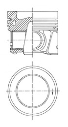 Tłok KOLBENSCHMIDT 41937620