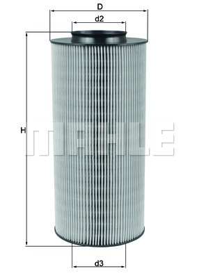 Filtr powietrza KNECHT LX 918