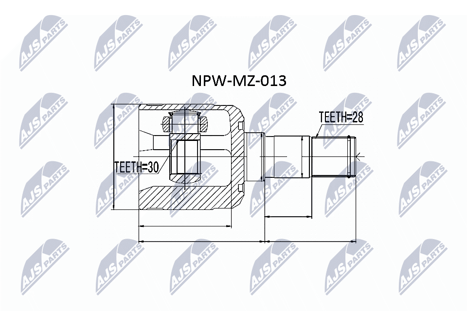 Talerz sprężyny NTY AD-TY-062