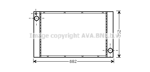 Chłodnica AVA QUALITY COOLING BWA2333