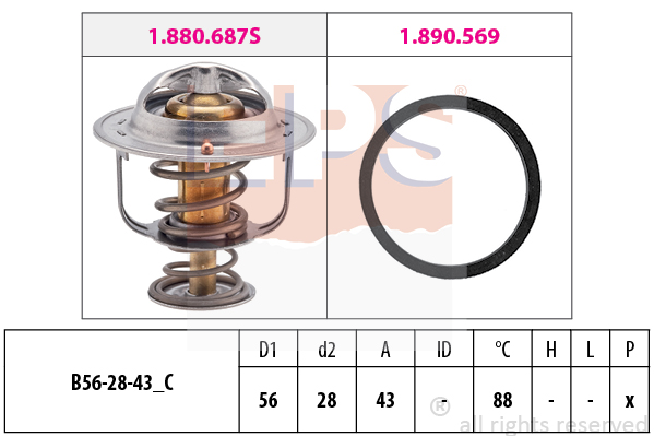 Termostat EPS 1.880.687