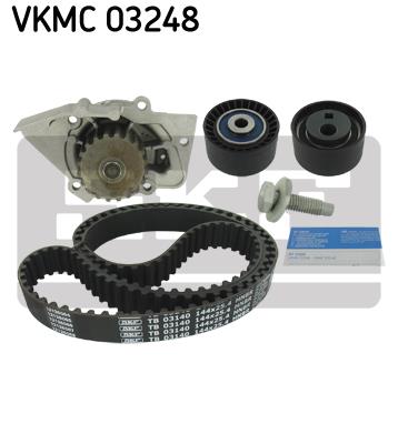 Zestaw paska rozrządu z pompą wody SKF VKMC 03248