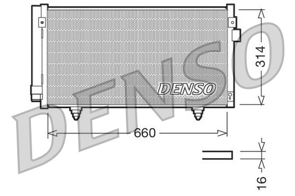 Skraplacz klimatyzacji DENSO DCN36003