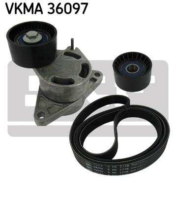 Zestaw paska osprzętu SKF VKMA 36097