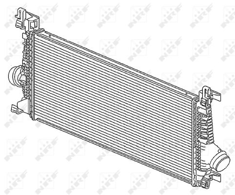 Chłodnica powietrza intercooler NRF 30318