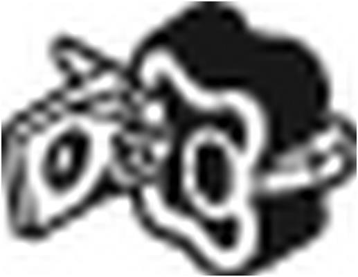 Wieszak ukladu wydechowego BOSAL 255-087