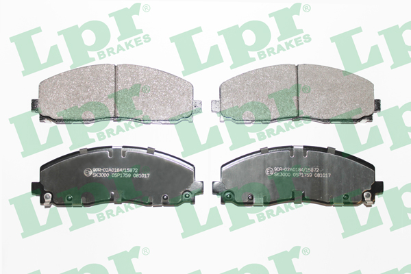 Klocki hamulcowe LPR 05P1759