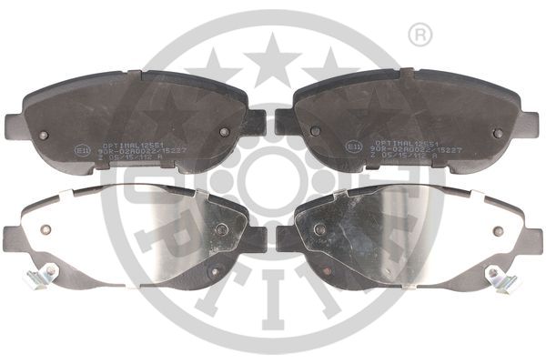 Klocki hamulcowe OPTIMAL BP-12551