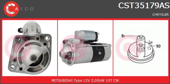 Rozrusznik CASCO CST35179AS