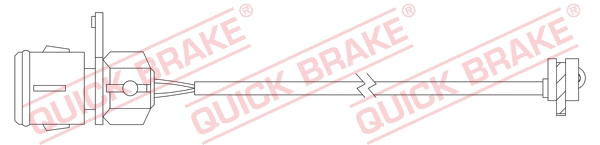 Czujnik zużycia klocków QUICK BRAKE WS 0331 A