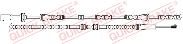 Czujnik zużycia klocków QUICK BRAKE WS 0304 A