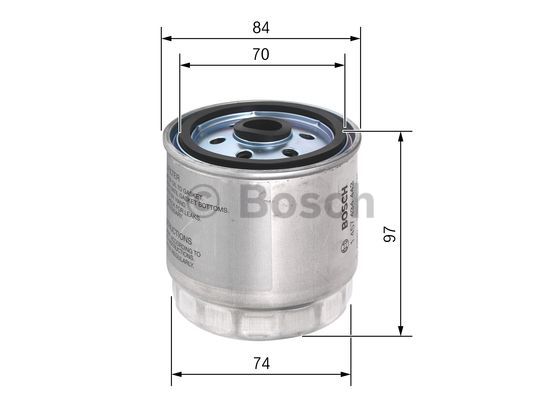 Filtr paliwa BOSCH 1 457 434 443