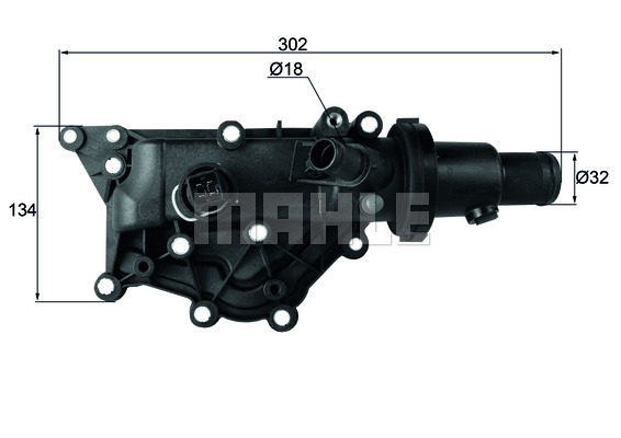 Termostat MAHLE TH 60 89
