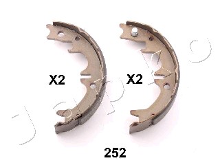 Zestaw szczęk hamulcowych JAPKO 55252