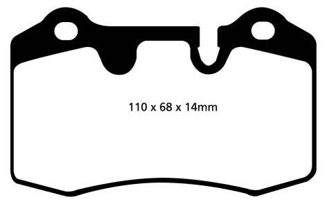 Klocki hamulcowe EBC BRAKES DP41909R