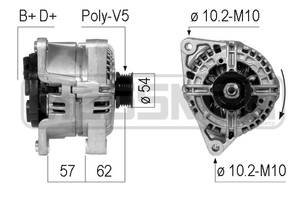 Alternator ERA 210774A