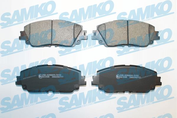 Klocki hamulcowe SAMKO 5SP2117