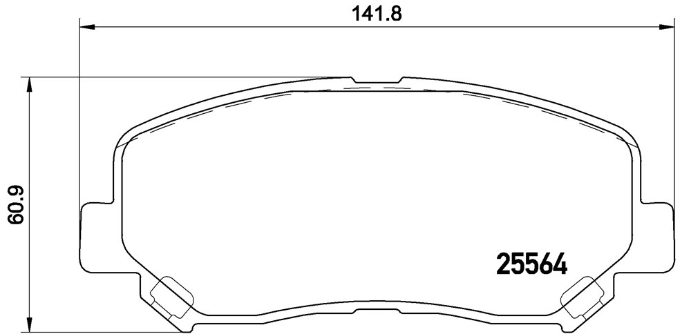 Klocki hamulcowe BREMBO P 49 045