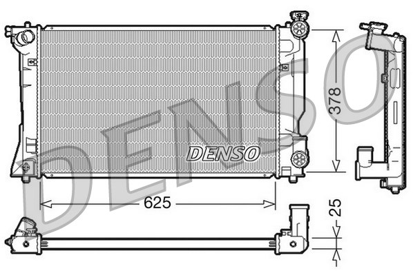 Chłodnica DENSO DRM50035