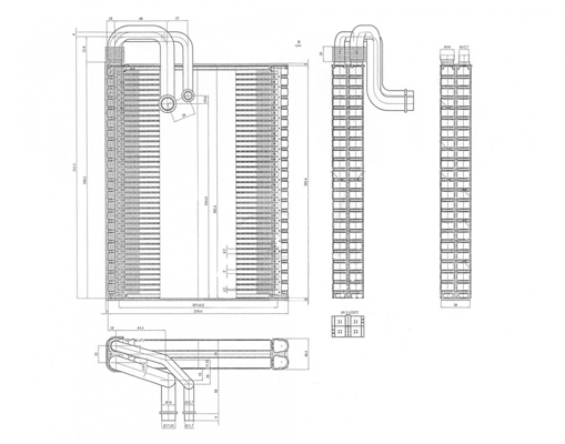 Parownik klimatyzacji HART 642 486