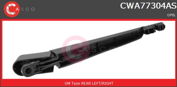 Ramię wycieraczki CASCO CWA77304AS