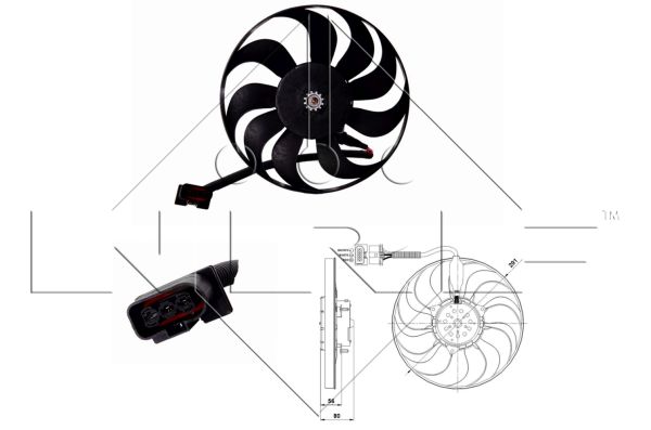 Wentylator NRF 47392
