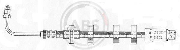Przewód hamulcowy elastyczny A.B.S. SL 4880