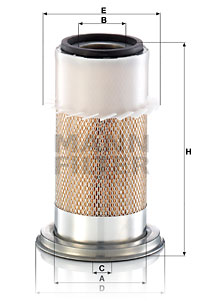 Filtr powietrza MANN-FILTER C 21 570