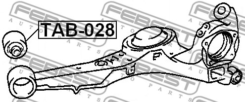 Tuleja wahacza FEBEST TAB-028