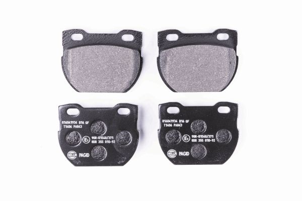 Klocki hamulcowe HELLA 8DB 355 010-921