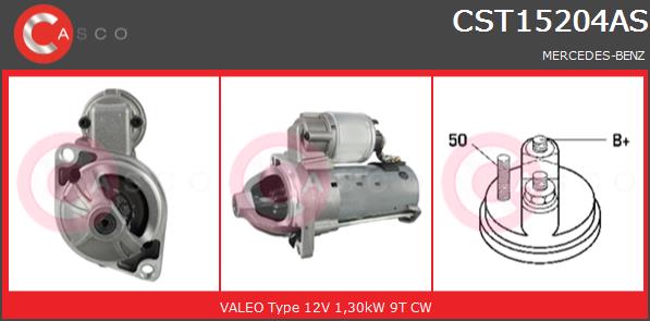 Rozrusznik CASCO CST15204AS