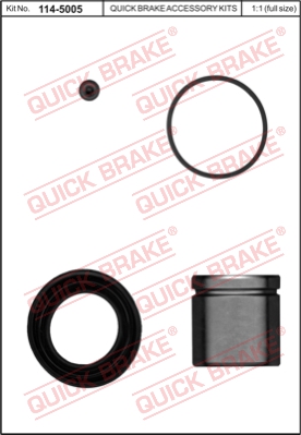 Zestaw naprawczy zacisku hamulcowego QUICK BRAKE 114-5005