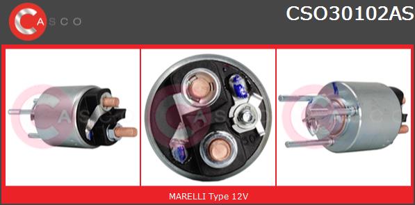 Elektromagnes rozrusznika CASCO CSO30102AS