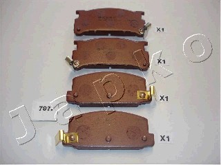 Klocki hamulcowe JAPKO 50797