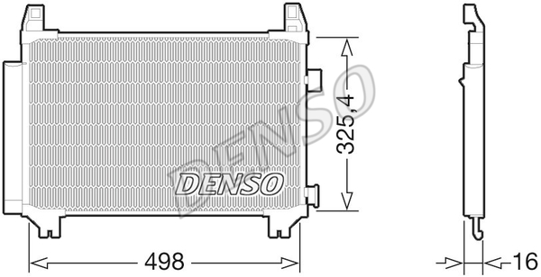 Skraplacz klimatyzacji DENSO DCN50029