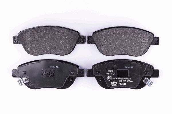 Klocki hamulcowe HELLA 8DB 355 020-881