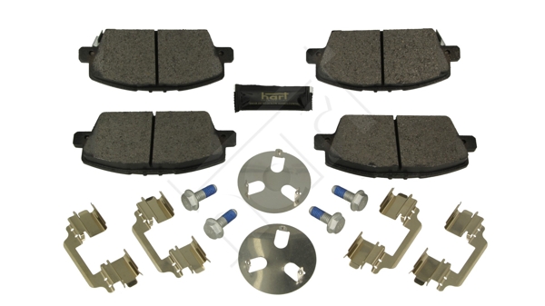 Klocki hamulcowe HART 260 757