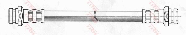 Przewód hamulcowy elastyczny TRW PHA438