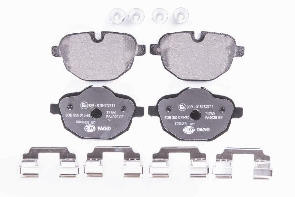 Klocki hamulcowe HELLA 8DB 355 013-921